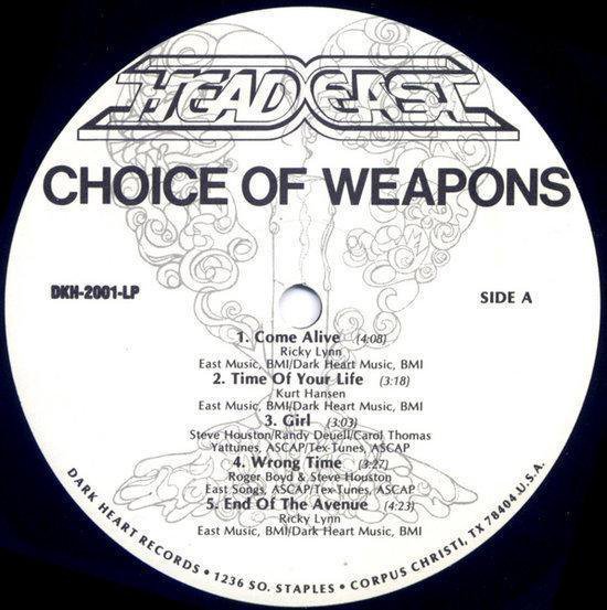 Choice Of Weapons, Head East LP (album) Muziek