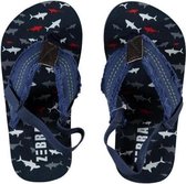 Zebra Slippers Jongens Shark met Hakbandje maat 23/24