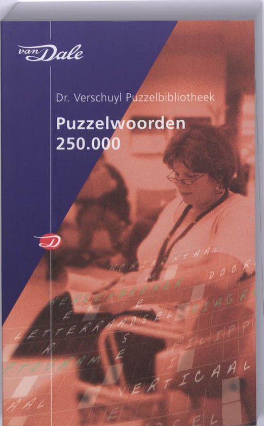 Cover van het boek 'Van Dale Dr. Verschuyl Puzzelwoorden 250.000' van ... Verschuyl