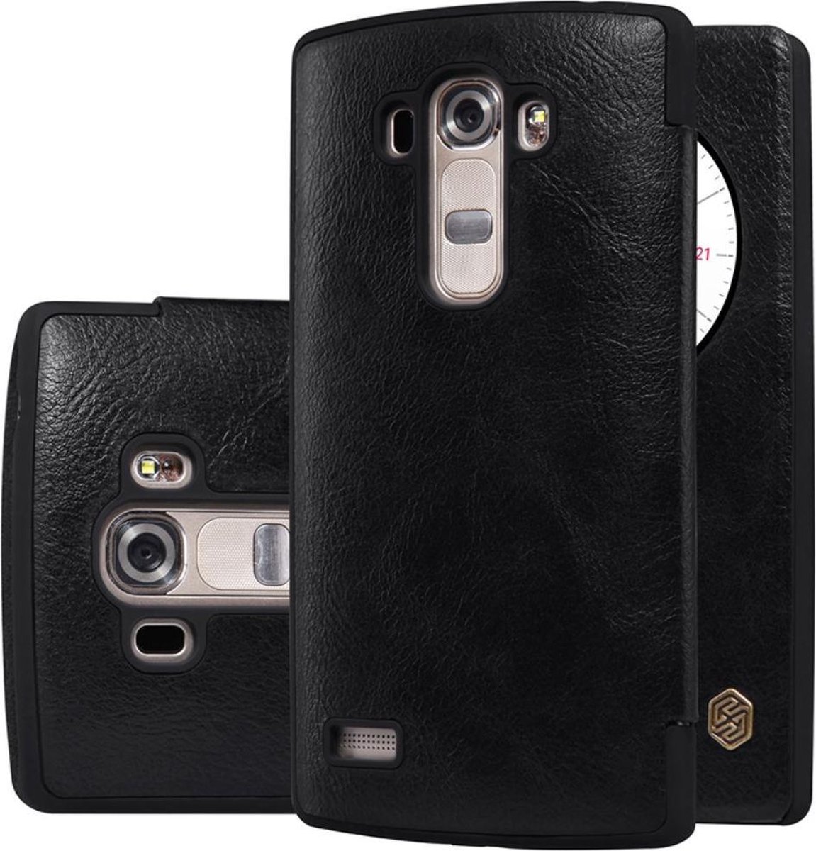 Nillkin Qin Leather slim booktype met venster LG G4 S