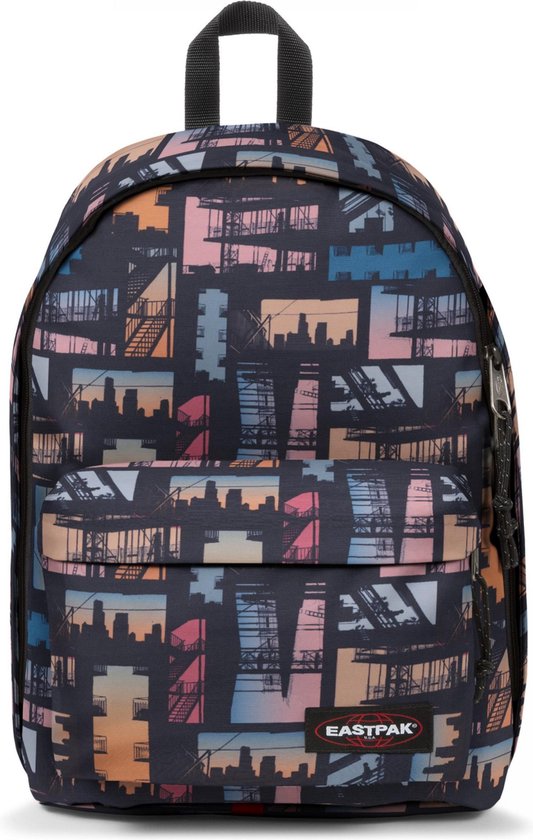 Rugzak Eastpak Out Of Office 27L Kontrast Stripe Black - Zomer 2024