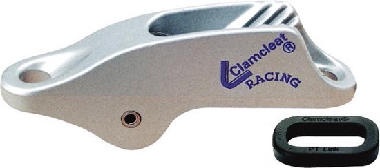 Clamcleat En Aluminium 4-8 Mm - Pièce D'accastillage Pour Fixer Les Cordages Sur Voiliers, Bateaux - Poids 38 G
