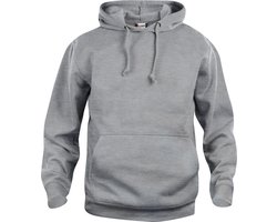 Clique Basic hoody Grijs Melange maat XXL