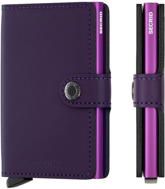 Miniwallet Matte Purple""""" | bol.com
