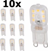 10 Stuks - Mini G9 5W Warm Wit Milky SMD2835 LED Lamp - Dimbaar