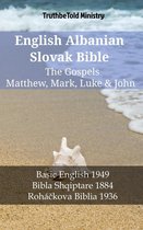 Parallel Bible Halseth English 1292 - English Albanian Slovak Bible - The Gospels - Matthew, Mark, Luke & John