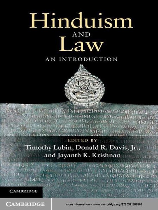 Hinduism and Law - cover