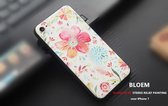 Design 3D Softcase Hoesje - iPhone 7 / 8 - Bloem