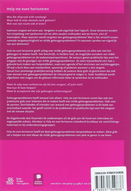 Help me even herinneren 9789031349838 L. Joosten Boeken