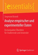 essentials - Analyse empirischer und experimenteller Daten