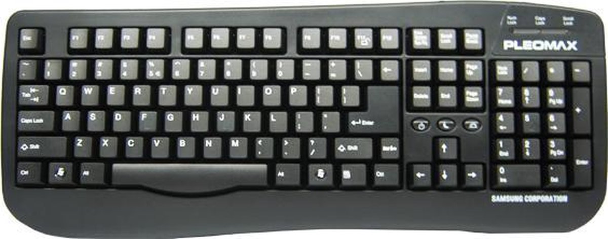 Samsung Pleomax PKB-700 keyboard black or white | bol.com