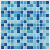 Crearreda - Tegelsticker - Turquoise - 30 x 30 cm - 2 stuks