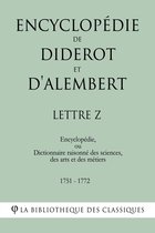 Encyclopédie de Diderot et d'Alembert - Lettre Z