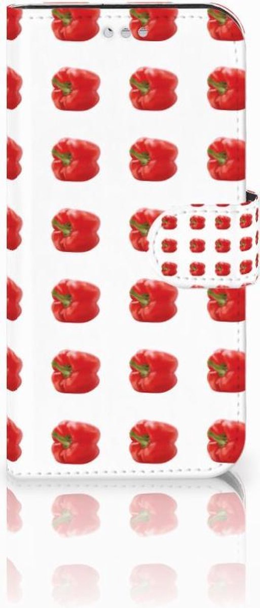Samsung Galaxy S7 Book Cover Paprika Red