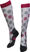 skisokken - snowboardsokken- hoge hardloopsokken - Molly Socks - mid compressie sokken - Wintersport - Spiral socks - bamboe - merino wol - antibacterieel sokken - 36-41