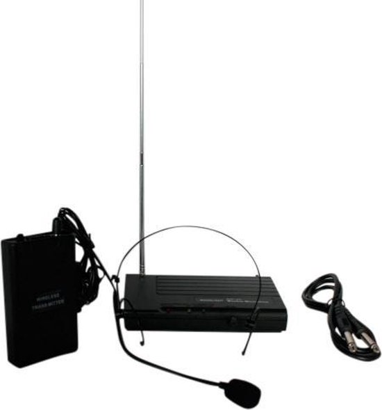 Draadloze microfoon 1x (headset) | bol.com