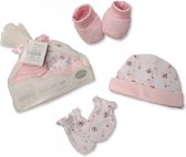 Nursery Time - Baby Geschenkset - Mutsje - Wantjes - Slofjes - Newborn