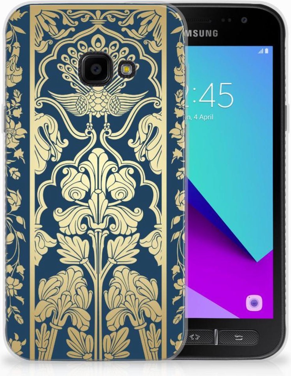 Samsung Galaxy Xcover 4 | Xcover 4s TPU Case Beige Flowers