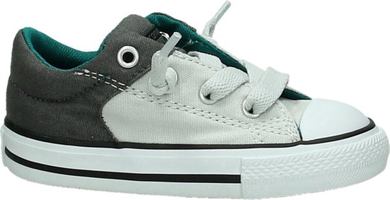bol.com | Converse Chuck taylor as hi street slip - Sneakers - Jongens - Maat  25 - Grijs