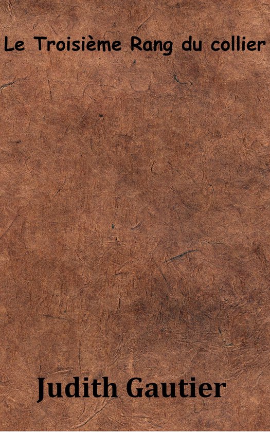 Le Troisième Rang du collier - cover