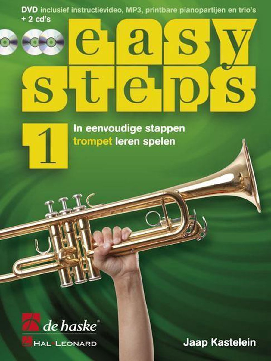 1 Easy Steps, methode voor trompet - J.J.P. Kastelein