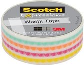 Scotch®  Expressions Tape Refill Funky, 15mm x 10m