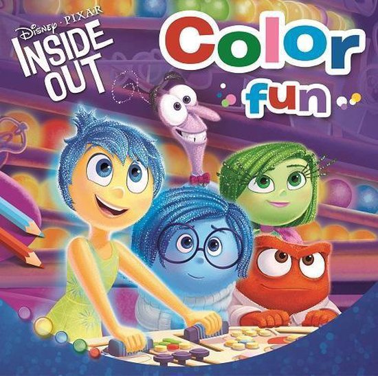 Afbeelding van het spel Disney color fun inside out