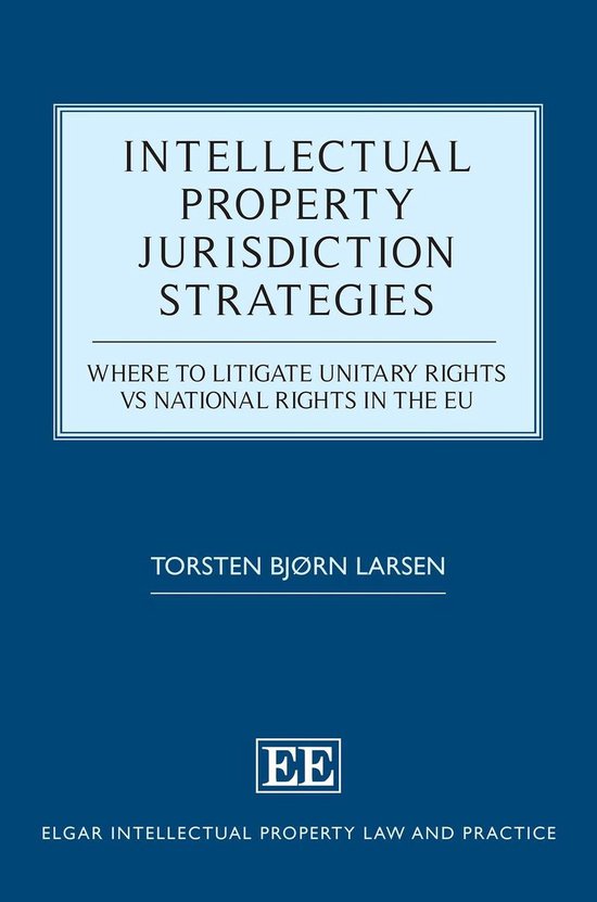 Elgar Intellectual Property Law and Practice series - Intell ... - cover