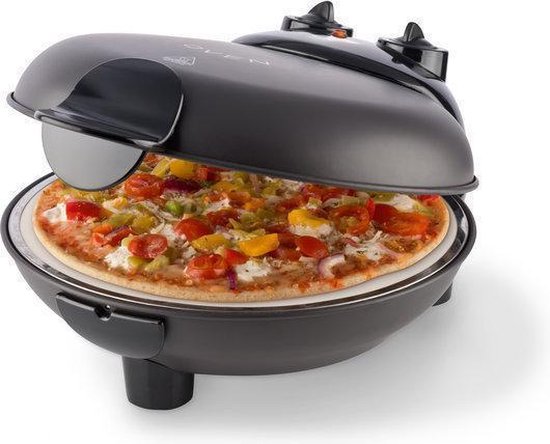 Trebs 99910 - Pizza oven met boven- en/of onder warmte - antraciet