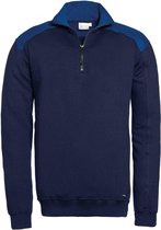 Santino Tokyo 2color Zip sweater (280g/m2) - Marine | Blauw - XXL