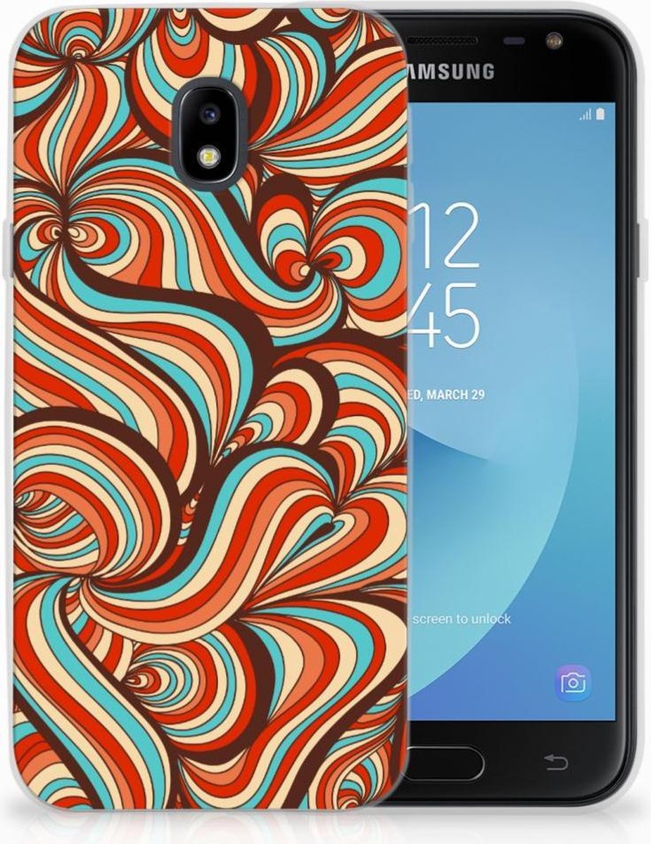 TPU Hoesje voor Samsung Galaxy J3 2017 Hoesje maken Retro