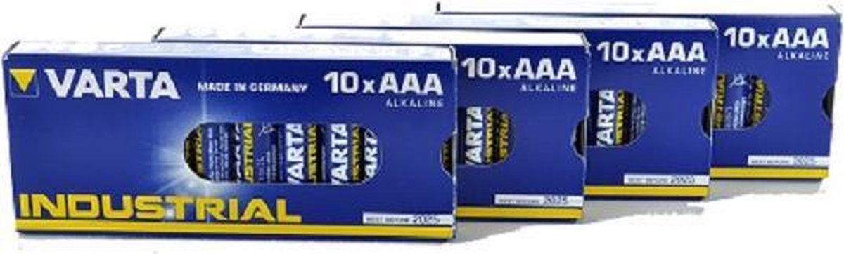Varta industrial AAA 40-pack