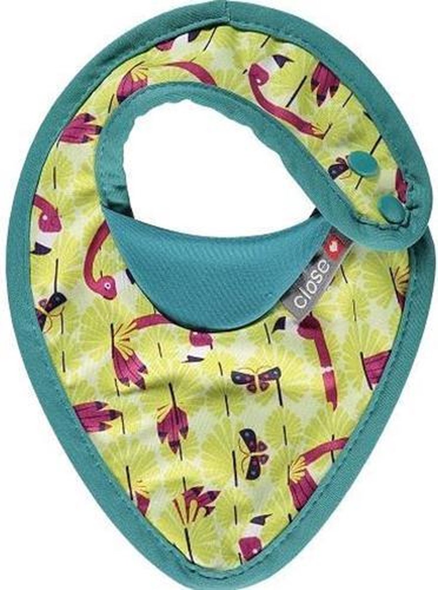 Pop in Stage 1 Lion Bib 0-6 maanden Flamingo