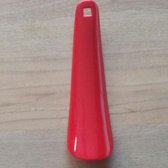 Schoenlepel 15cm Rood kunststof - Dasy - Schoentrekker van het Italiaanse merk CIAC