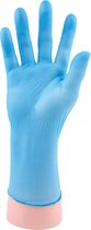 SET à 3 doosjes Nitril wegwerp handschoenen , poedervrij blauw maat L (latexvrij) - (OOK LEVERBAAR IN ZWART !!)