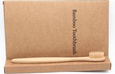 Bamboe tandenborstel - zacht - set 4 stuks - biologisch afbreekbaar