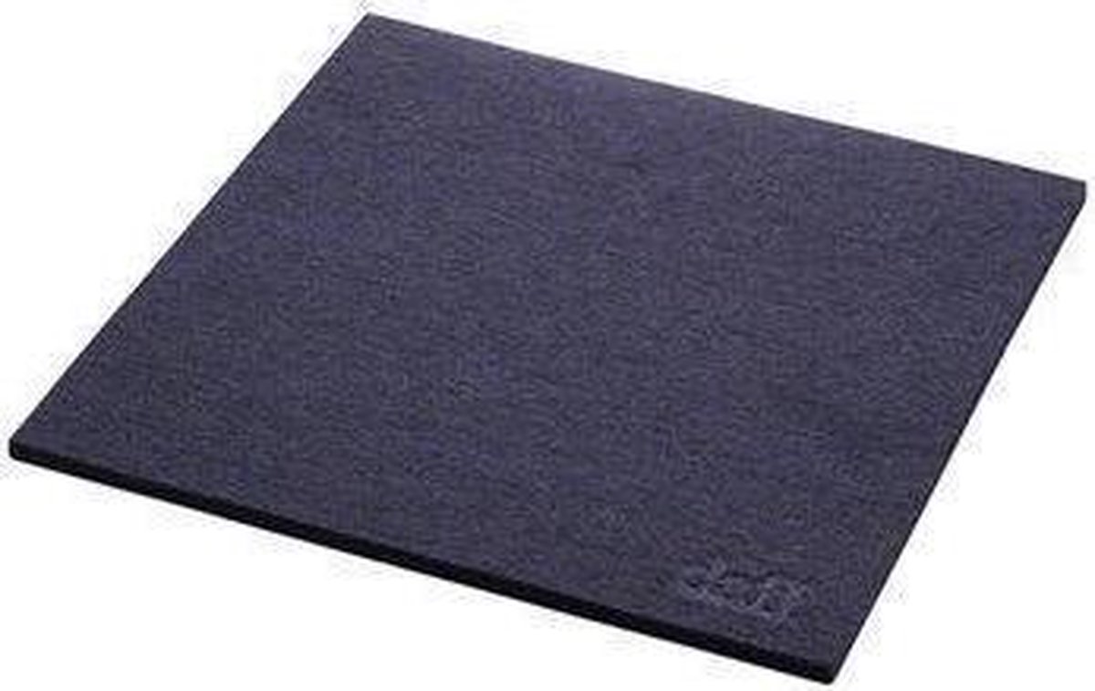 Daff Onderzetter - Vilt - Vierkant - 20 x 20 cm - Azur - Blauw