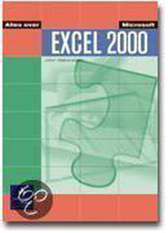 Cover van het boek 'Alles over Microsoft Excel 2000 + CD-ROM'