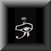 Het oog van Horus, prachtige zilveren hanger