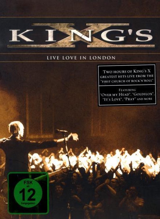 Cover van de film 'King's X - Live Love In London + 2Cd'