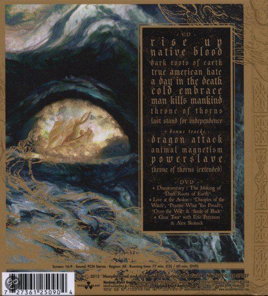 Dark Roots Of Earth, Testament CD (album) Muziek