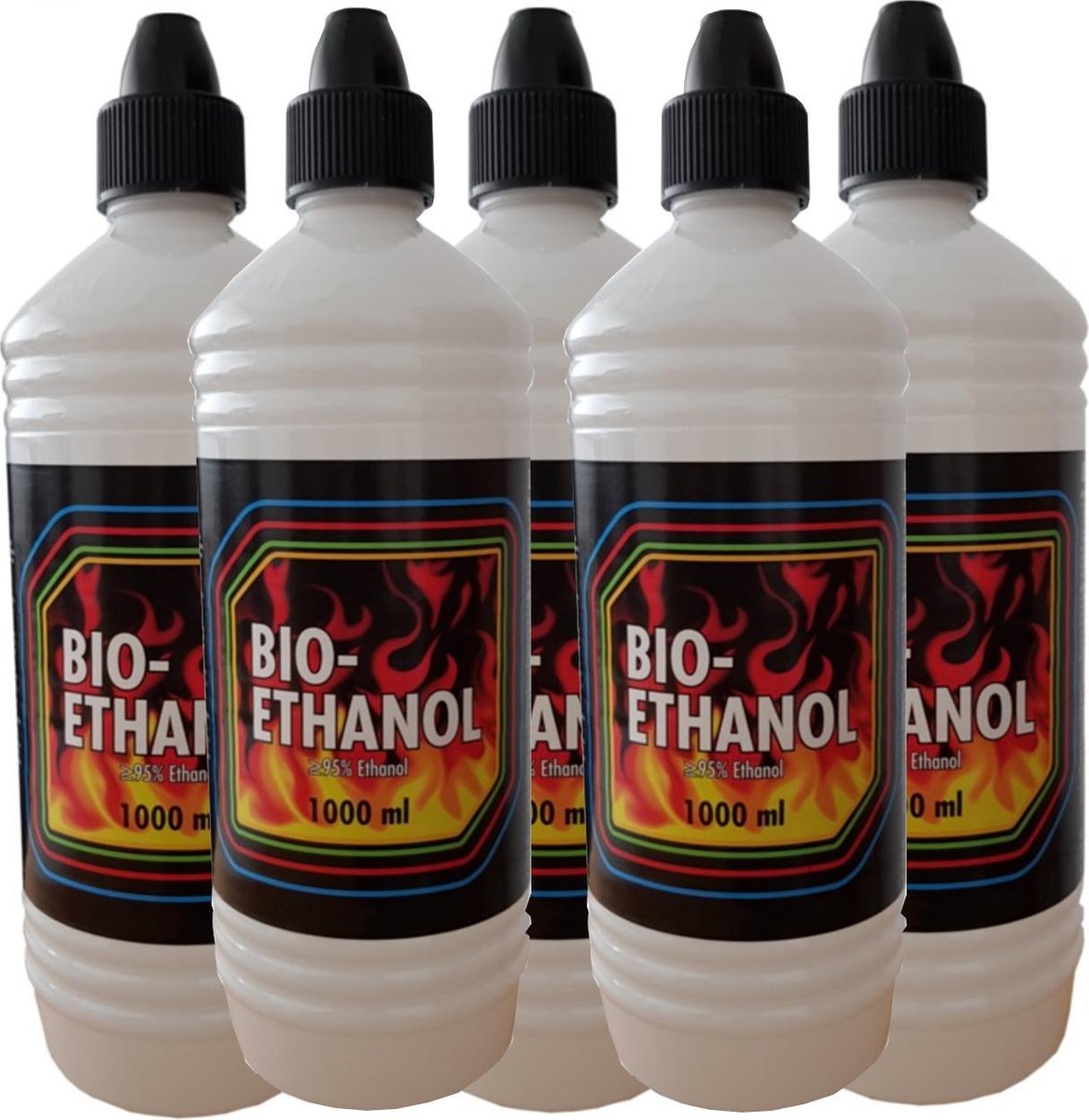zonnebloem Klant maag Bio-ethanol 95% voor prachtige openhaardavonden 5000 ml - 5 liter | bol.com