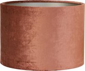 Light & Living Lampenkap Cilinder Gemstone - Terra - Ø30x21cm