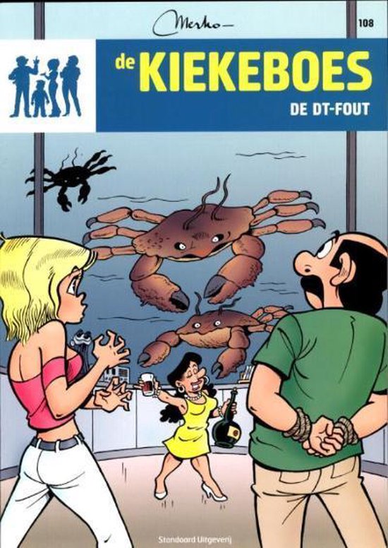 Cover van het boek 'De Kiekeboes 108 De dt-fout'