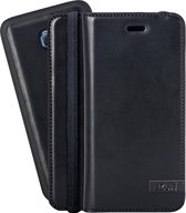 Azuri luxe wallet met magnetische cover - zwart - voor Samsung Galaxy S6