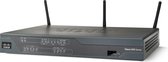 Cisco C881WD-E-K9 routeur sans fil Fast Ethernet Bi-bande (2,4 GHz / 5 GHz) 3G Noir