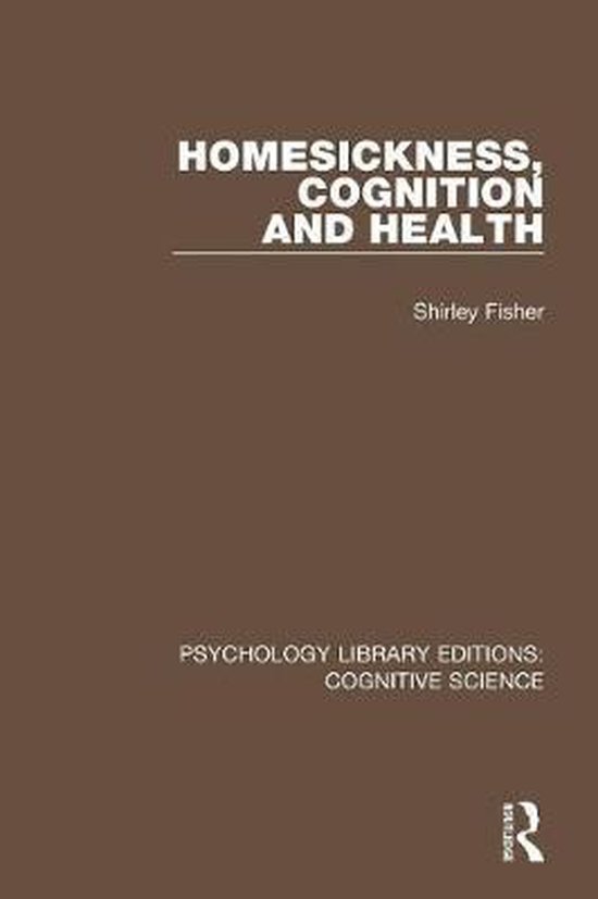 Homesickness, Cognition and Health - cover