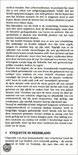 Pagina 4 uit het boek 'De Dikke Ditz Hoe hoort het eigenlijk?' met tekst over Etiquette in Nederland.