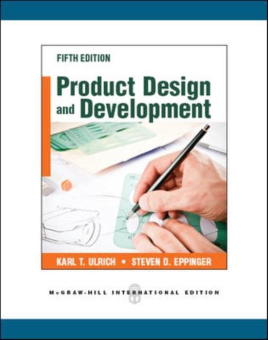 Product Design & Development 5th - cover