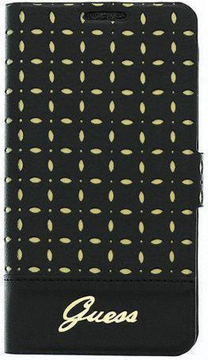 Guess Gianina Samsung Galaxy S4 Leather Book Case Black